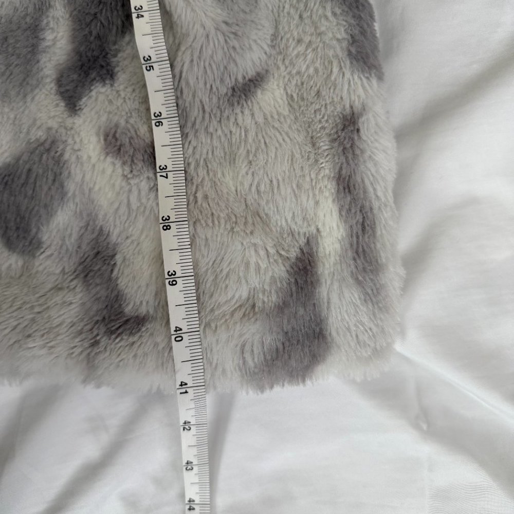 Target Winter Home Long Robe - White/Grey - Picture 13 of 13